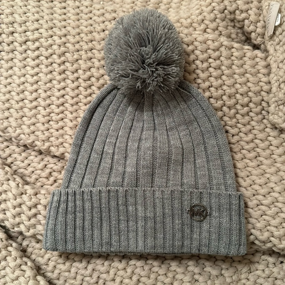 Grey Michael Kors Beanie